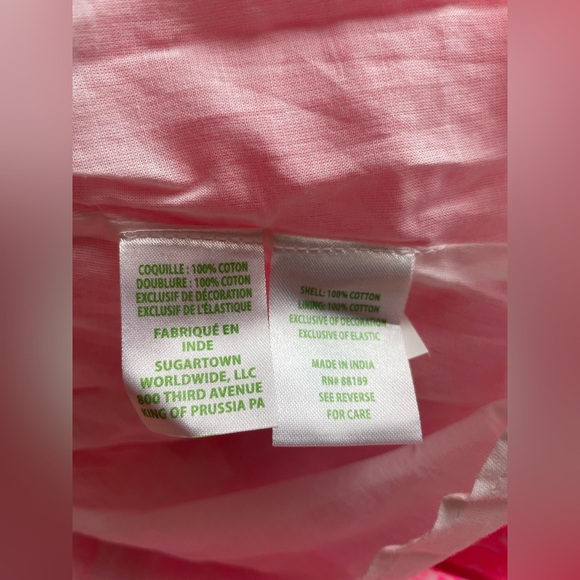 New Lilly Pulitzer Womens Pollie Cotton Dress Pink Shandy Invest A Gator Size 6 - Picture 15 of 16